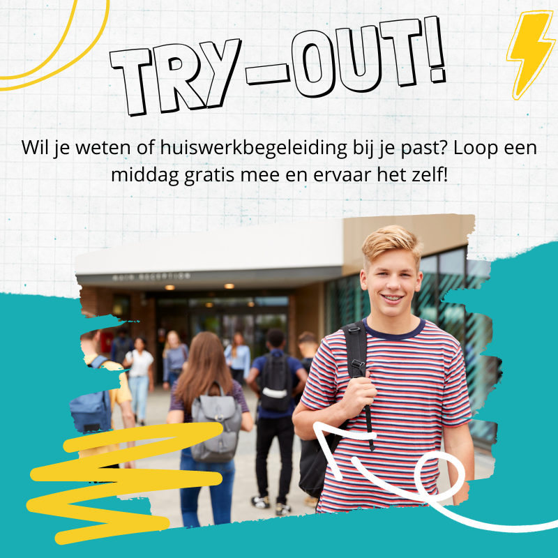 Gratis try out huiswerkbegeleiding